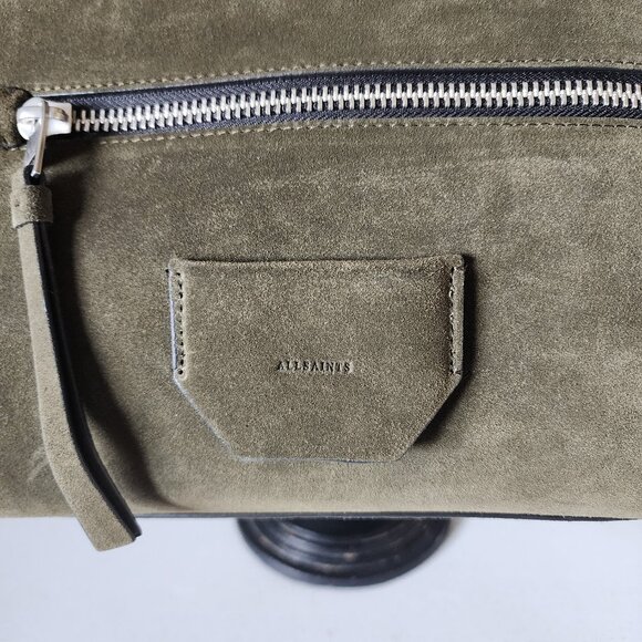 All Saints Suede Tote "EUC" - Picture 3 of 16